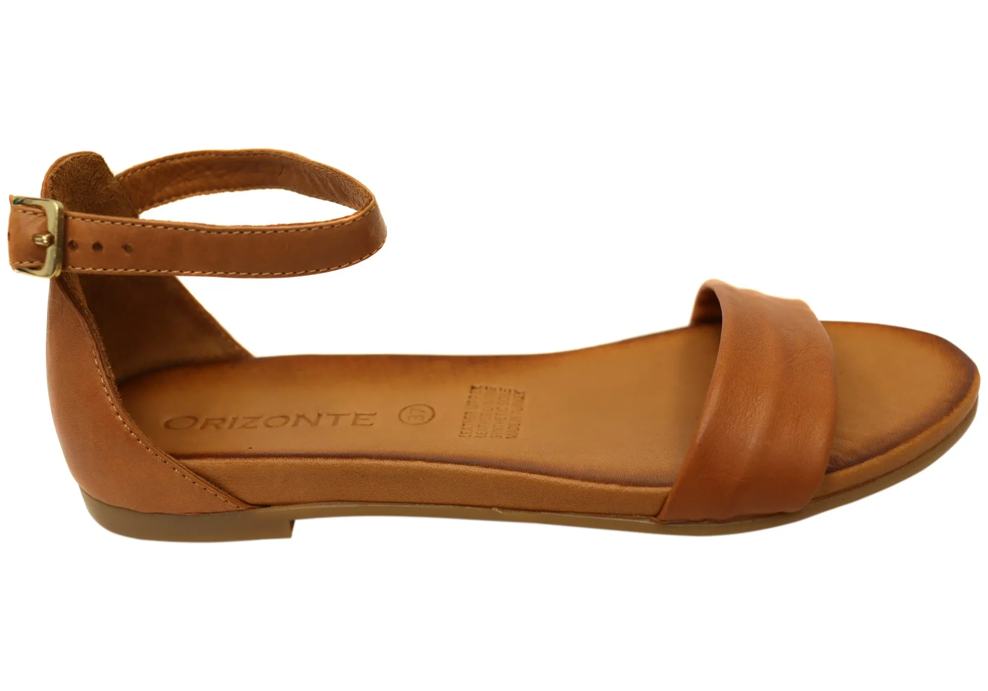 Orizonte Eventura Damen Bequeme Europäische Ledersandalen Orizonte Schuhe