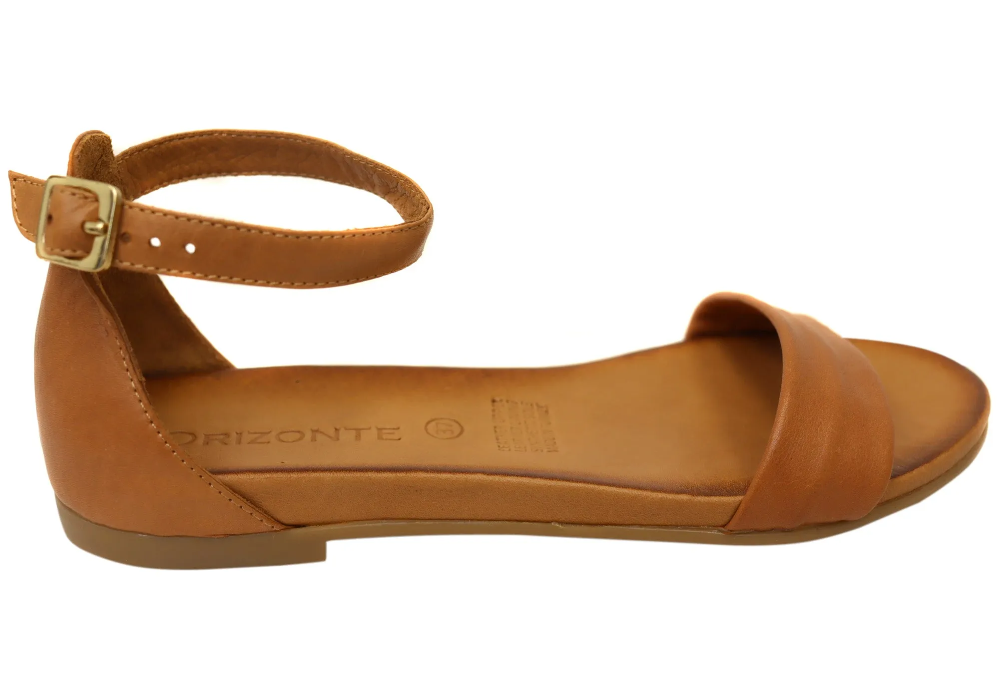 Orizonte Eventura Damen Bequeme Europäische Ledersandalen Orizonte Schuhe