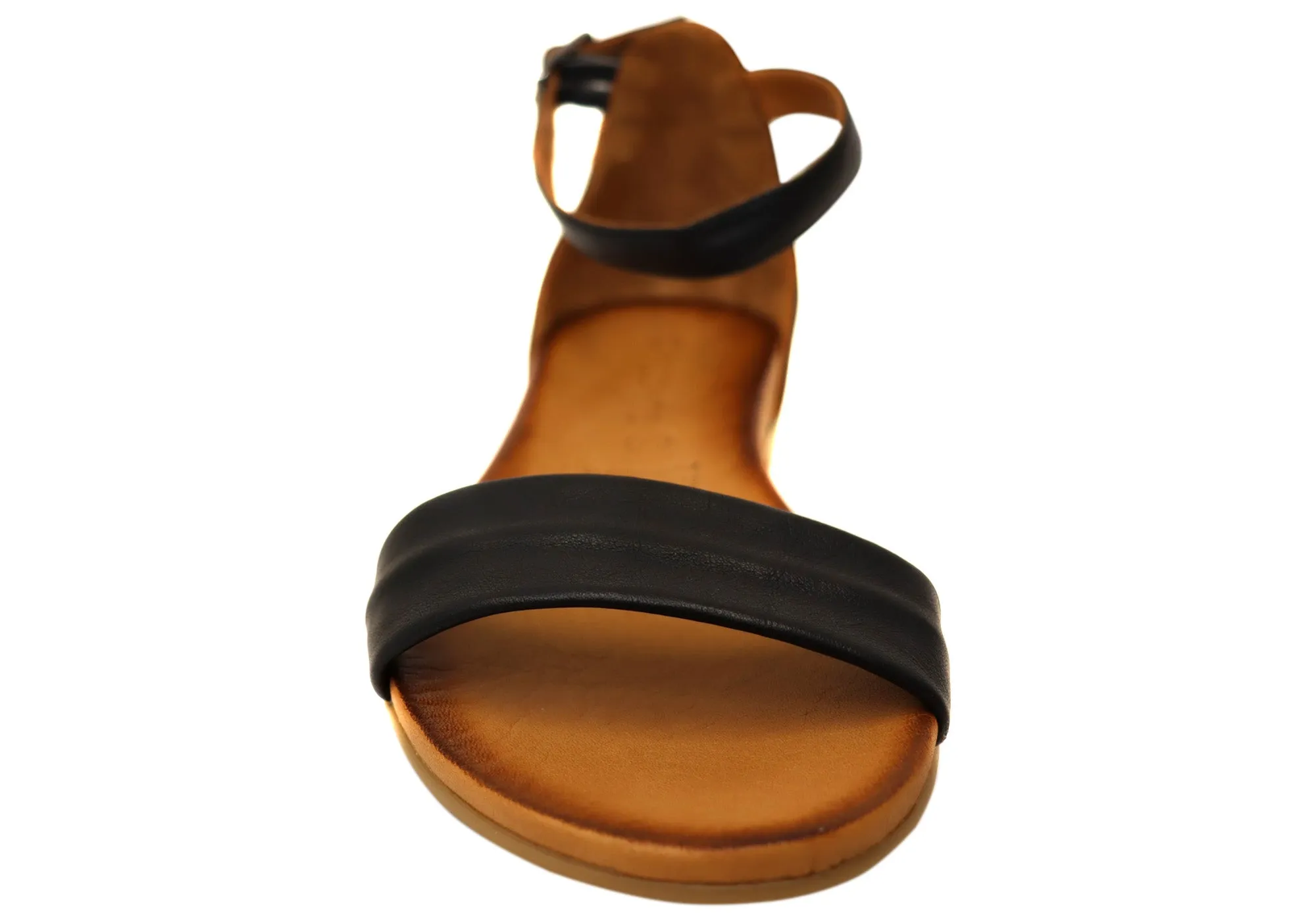 Orizonte Eventura Damen Bequeme Europäische Ledersandalen Orizonte Schuhe