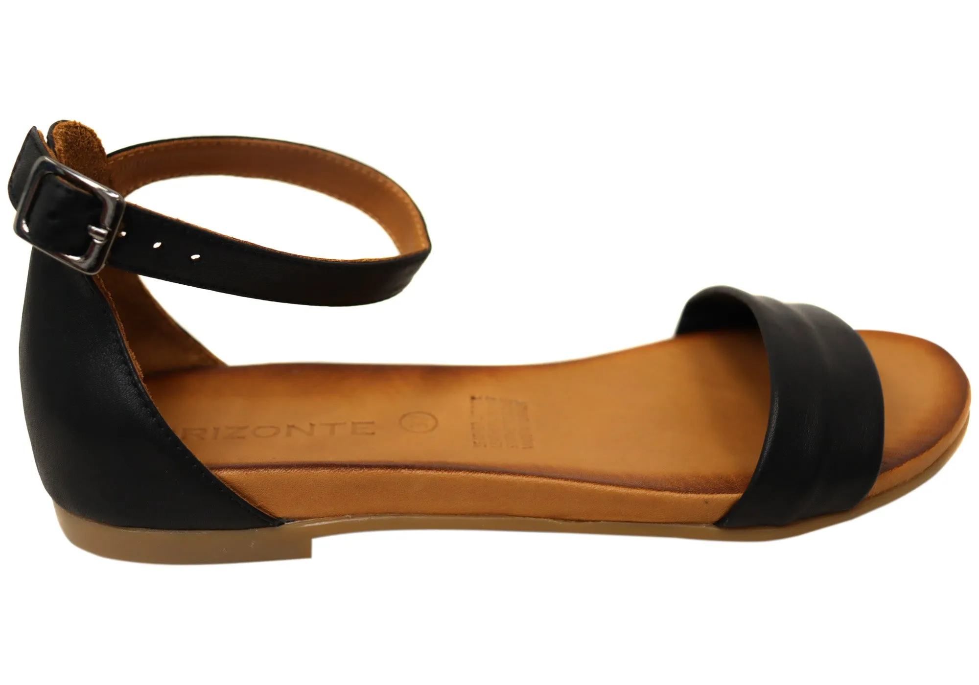 Orizonte Eventura Damen Bequeme Europäische Ledersandalen Orizonte Schuhe