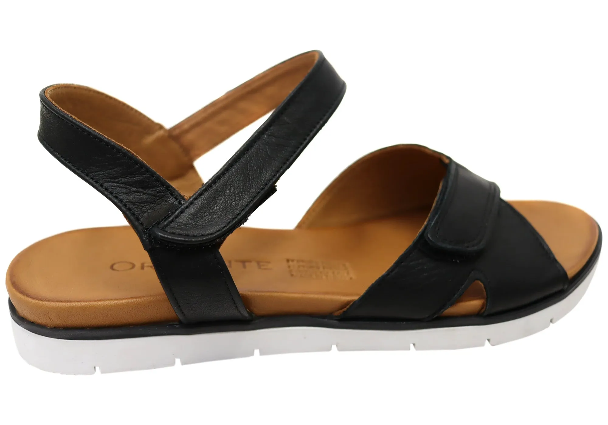 Orizonte Luvve Damen Bequeme Europäische Ledersandalen Orizonte Schuhe
