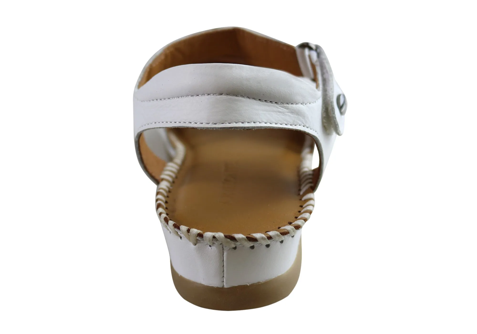 Orizonte Noble Damen Europäische Bequeme Ledersandalen Orizonte Schuhe