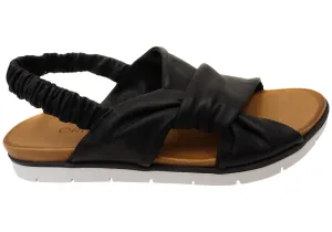 Orizonte Shanty Damen Bequeme Europäische Ledersandalen Orizonte Schuhe