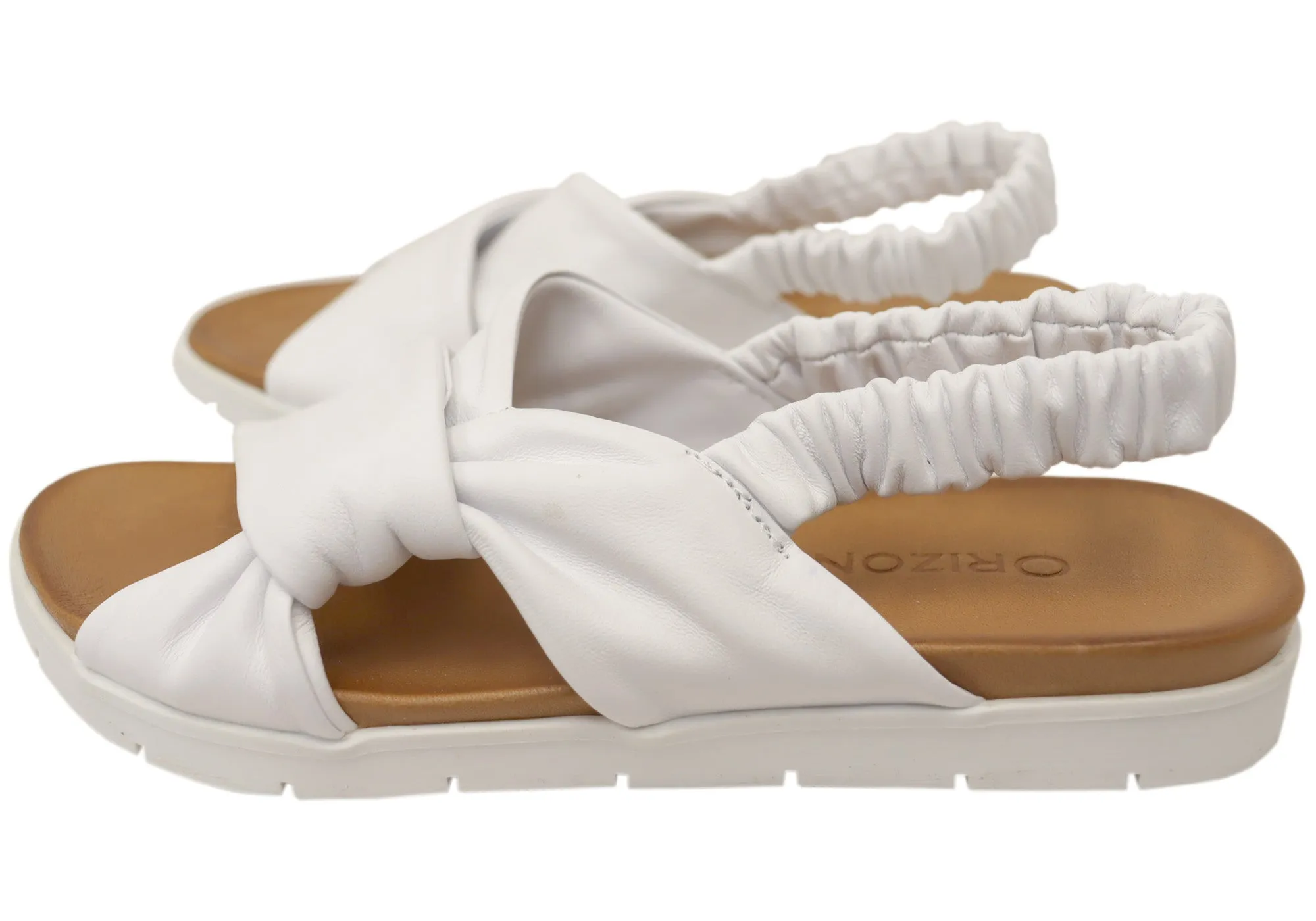 Orizonte Shanty Damen Bequeme Europäische Ledersandalen Orizonte Schuhe