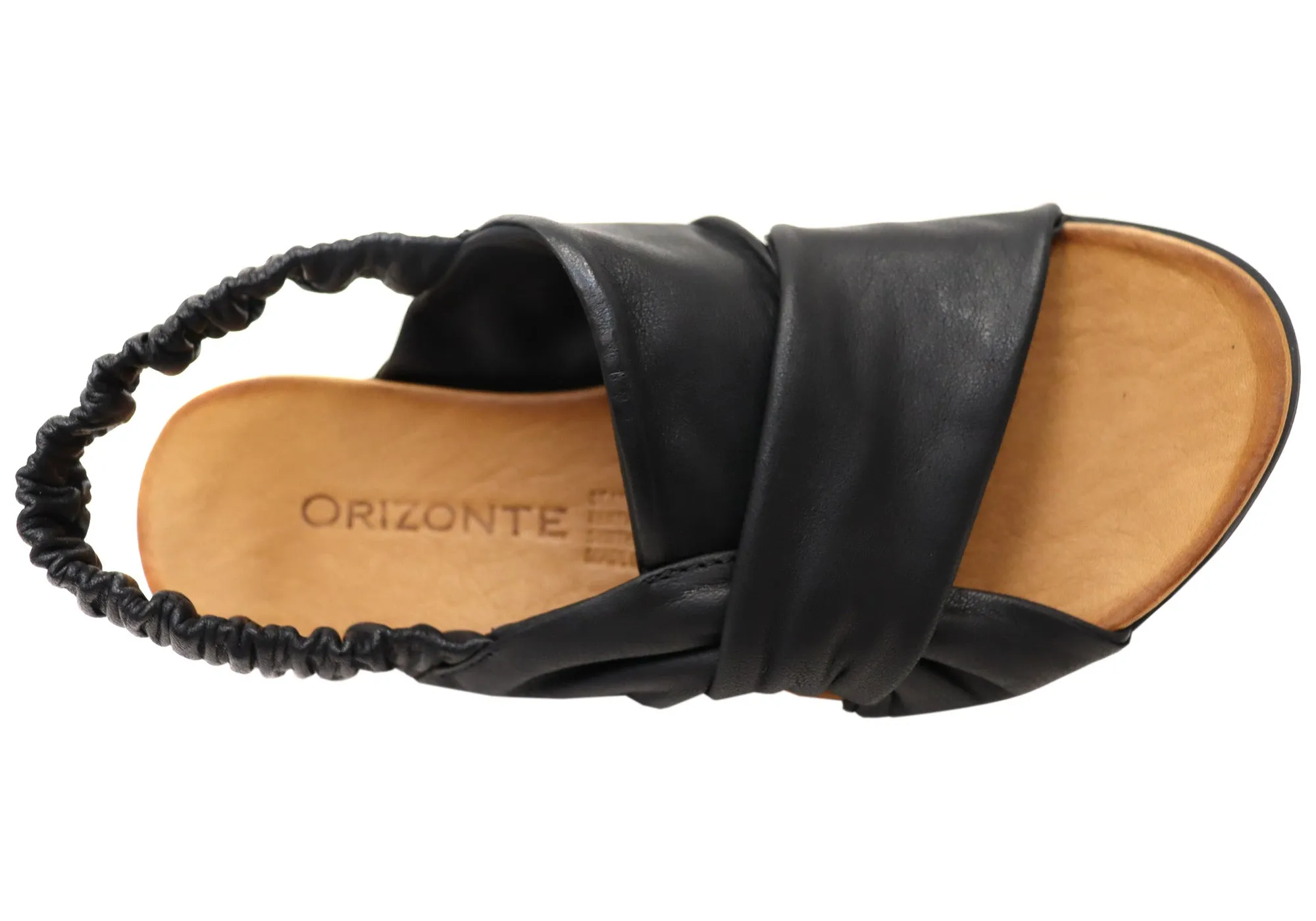 Orizonte Shanty Damen Bequeme Europäische Ledersandalen Orizonte Schuhe