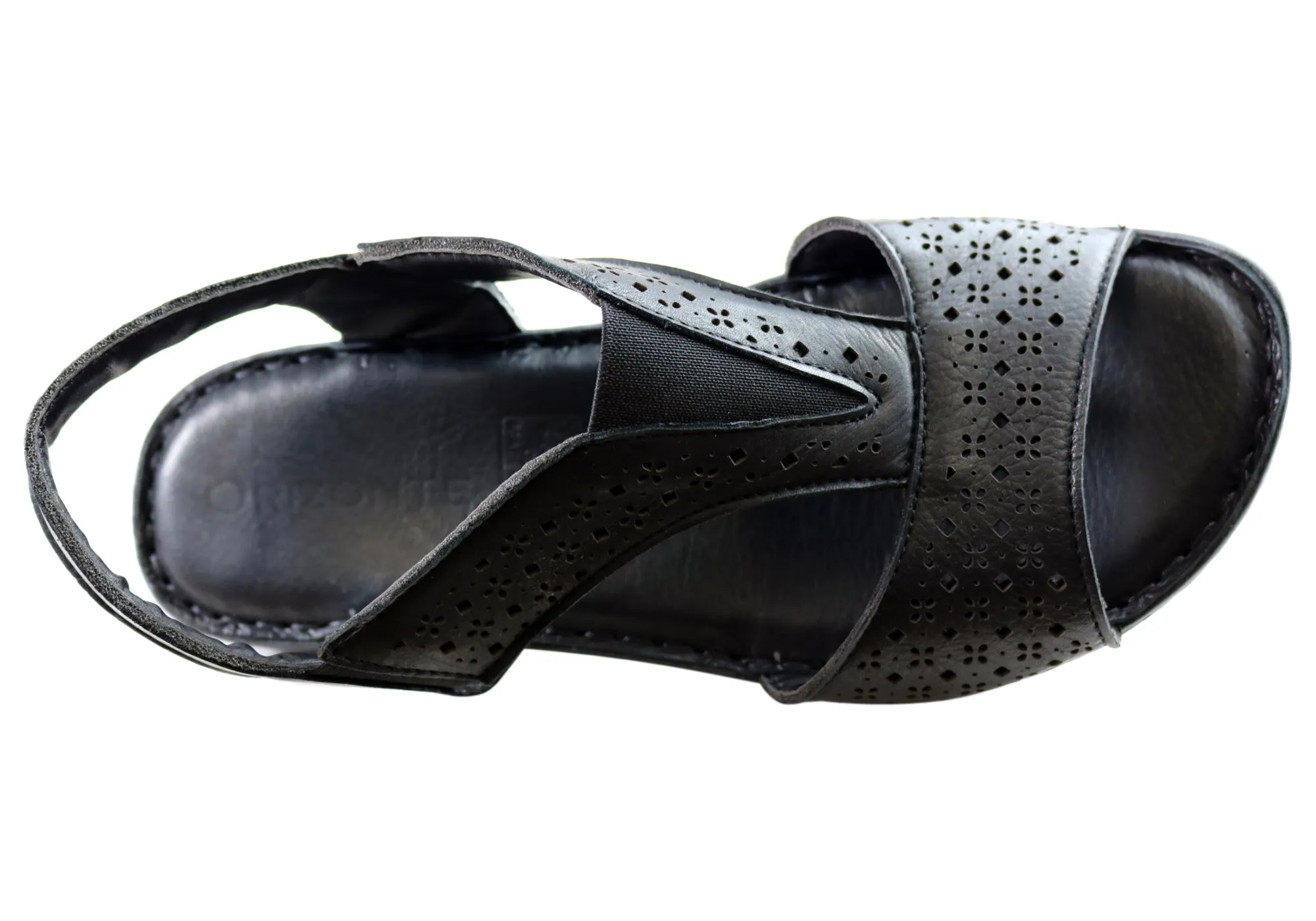 Orizonte Thera Damen Europäische Bequeme Ledersandalen Orizonte Schuhe