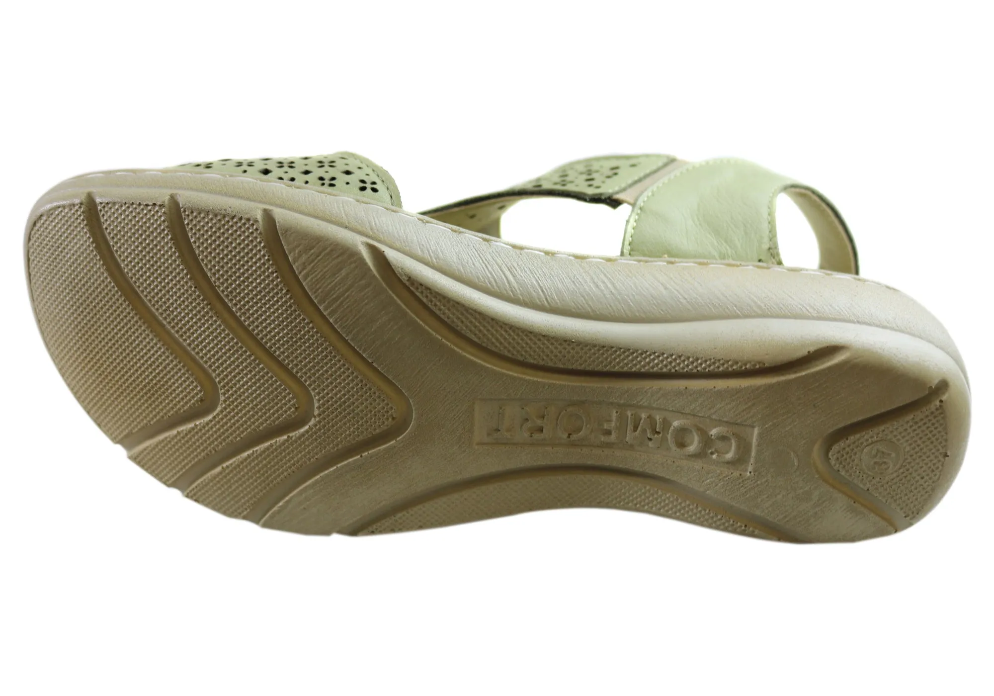 Orizonte Thera Damen Europäische Bequeme Ledersandalen Orizonte Schuhe