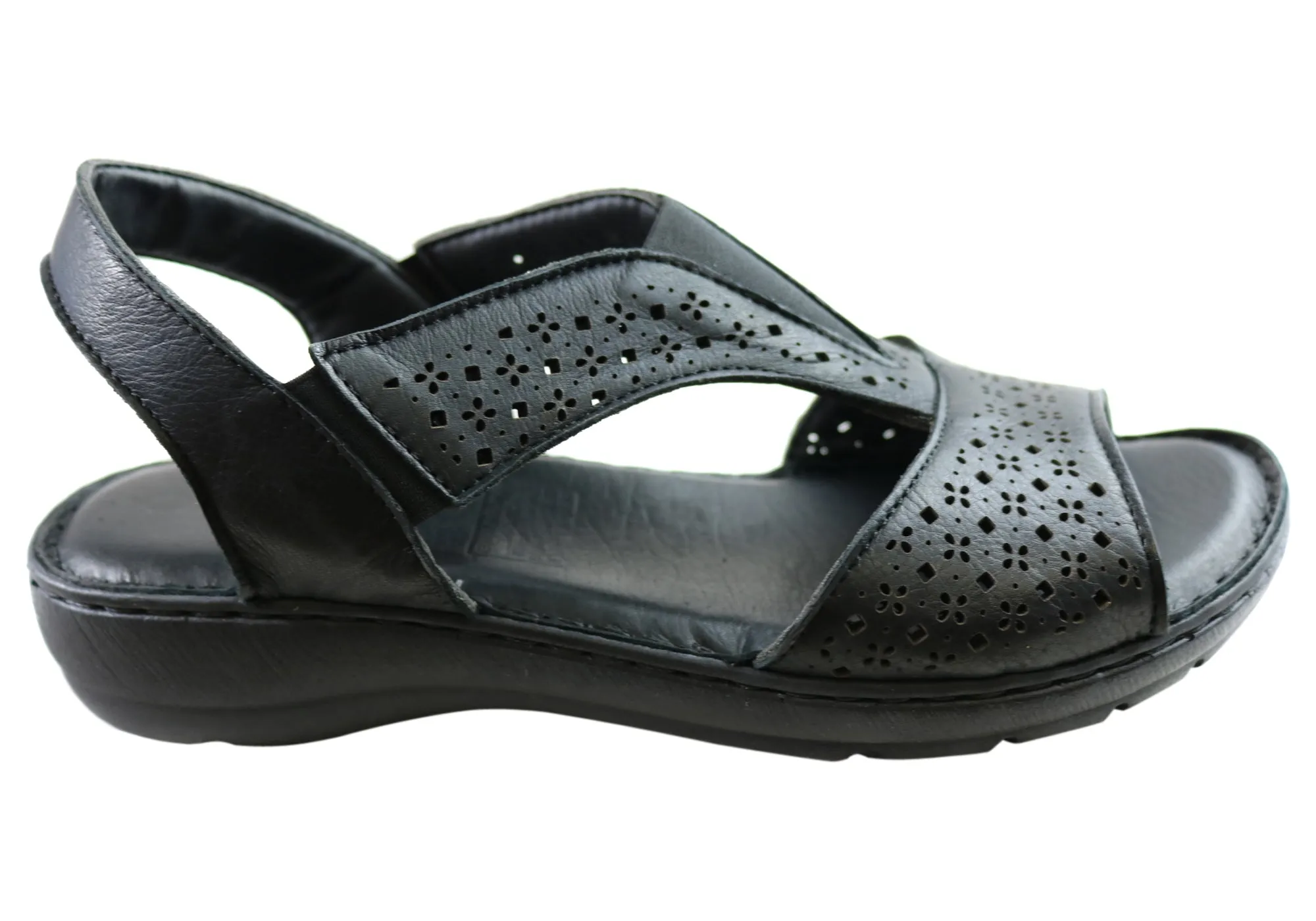Orizonte Thera Damen Europäische Bequeme Ledersandalen Orizonte Schuhe