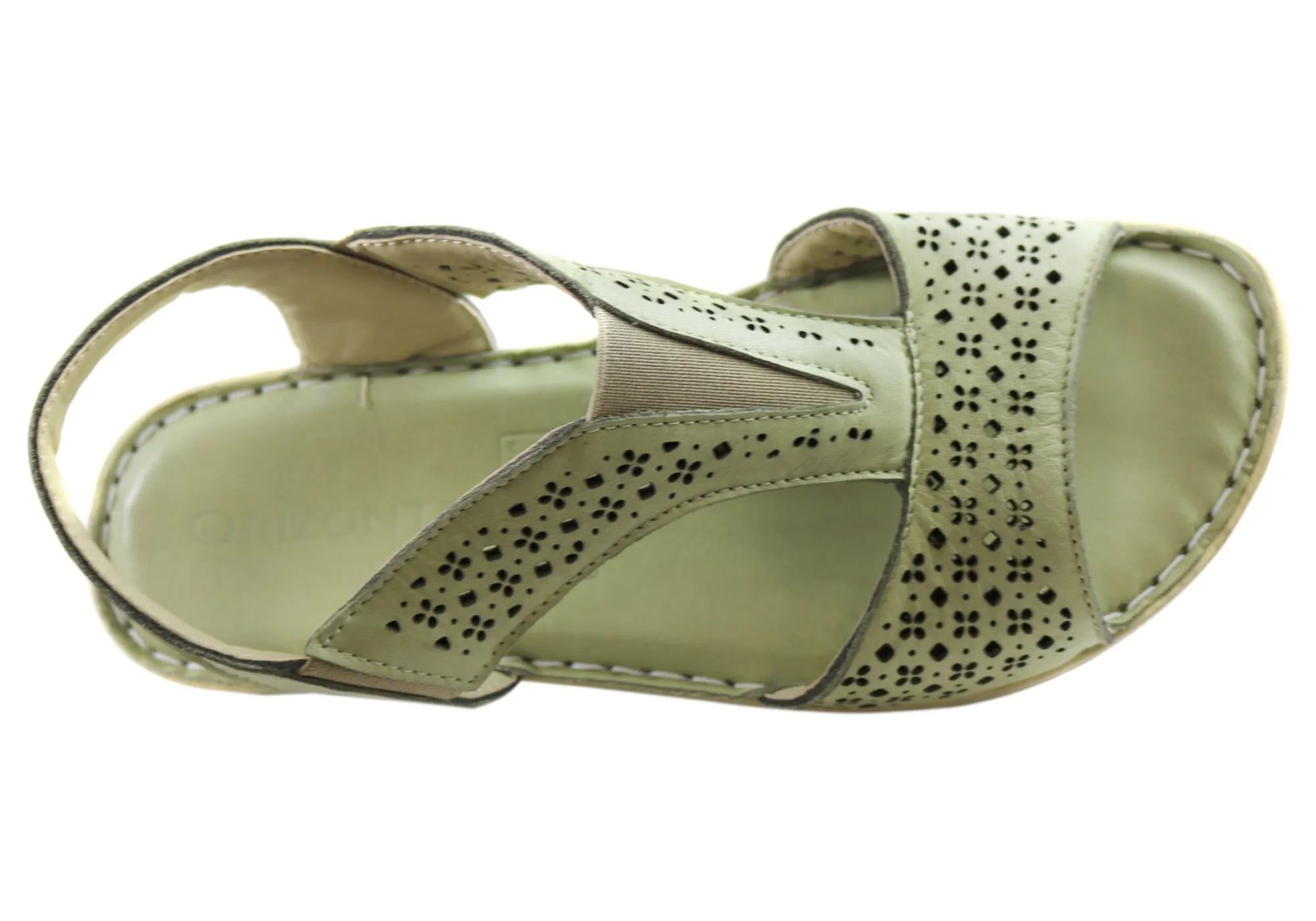 Orizonte Thera Damen Europäische Bequeme Ledersandalen Orizonte Schuhe