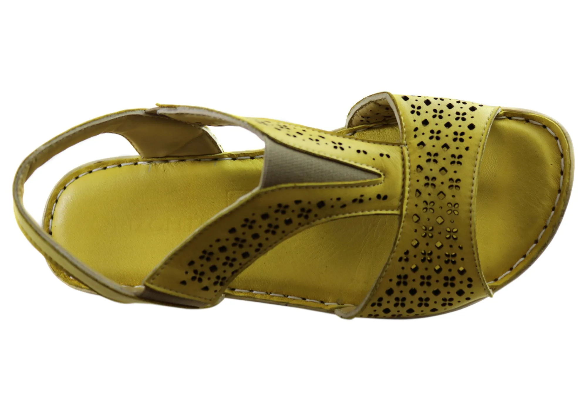 Orizonte Thera Damen Europäische Bequeme Ledersandalen Orizonte Schuhe