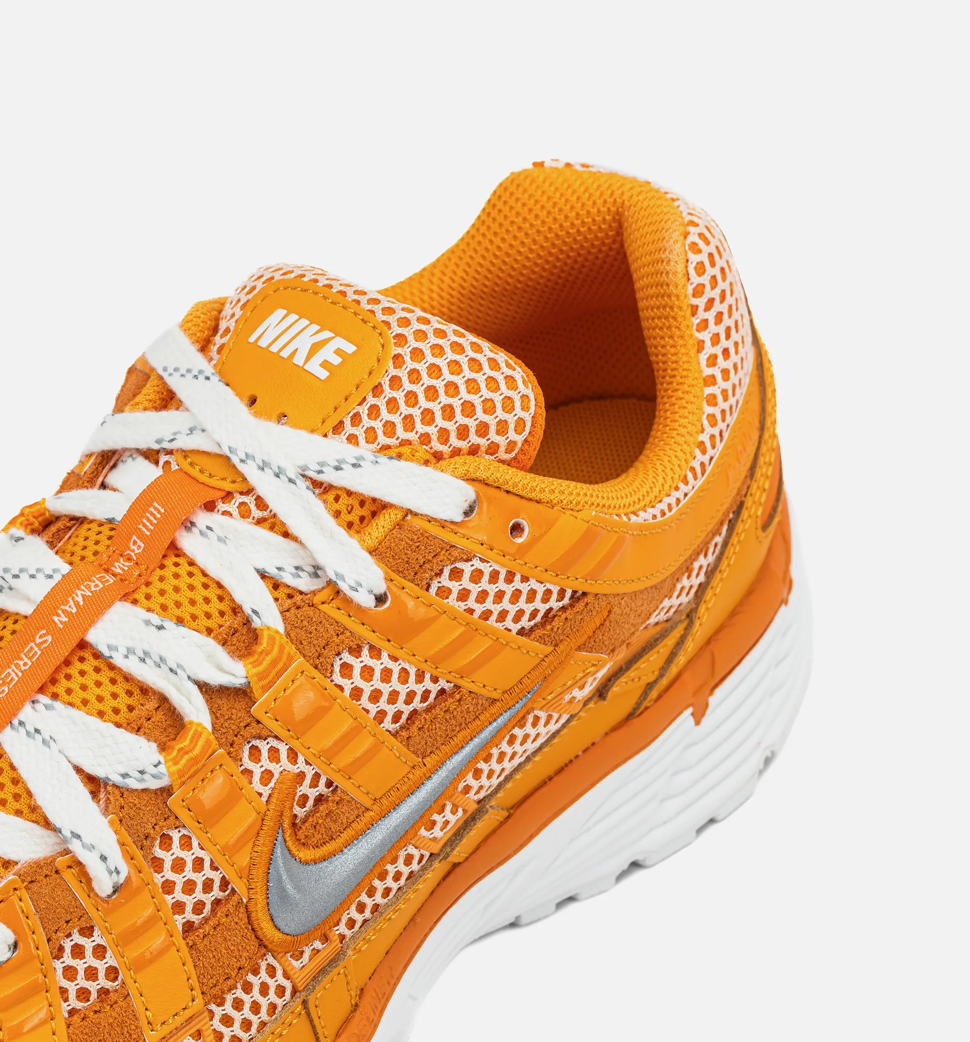 P 6000 Premium Herren Lifestyle-Schuh - Kumquat/Metallicsilber/Magmaorange