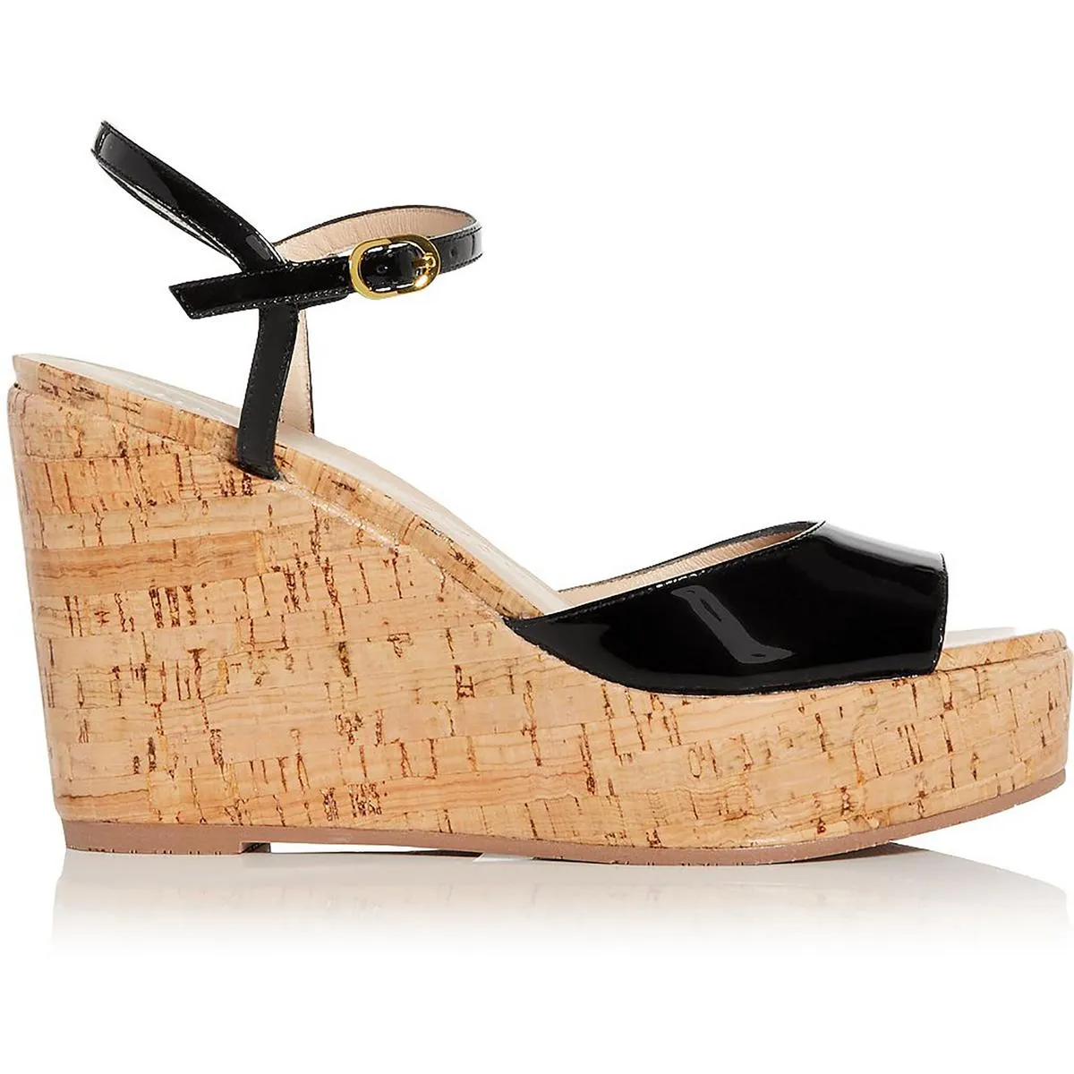 Palmina Damen Leder Stylische Plateausandalen Ecco Schuhe