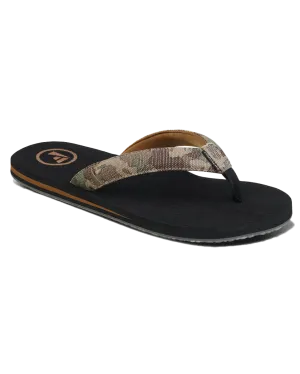 Pampa Artist Series Flip-Flops in Schwarz