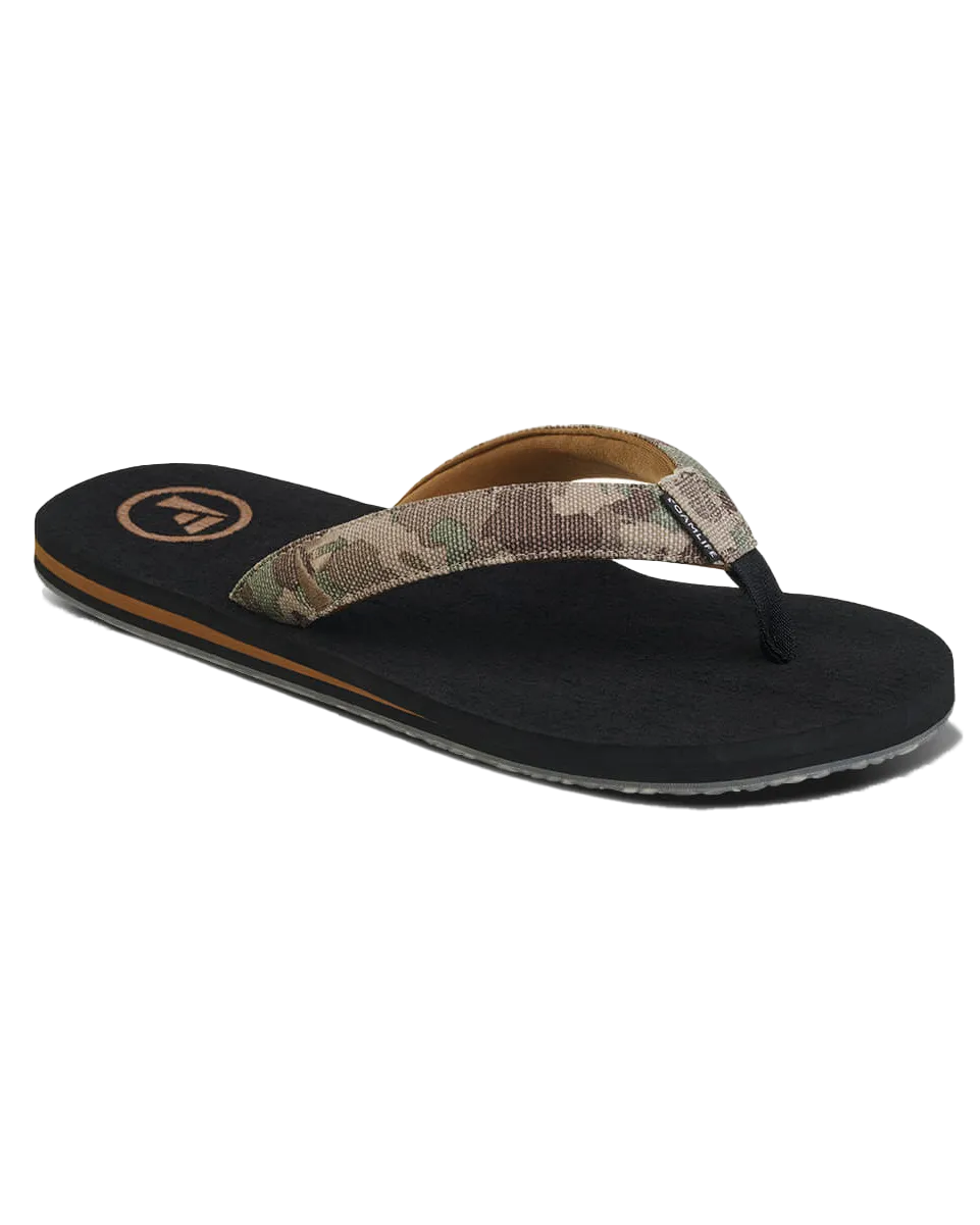 Pampa Artist Series Flip-Flops in Schwarz