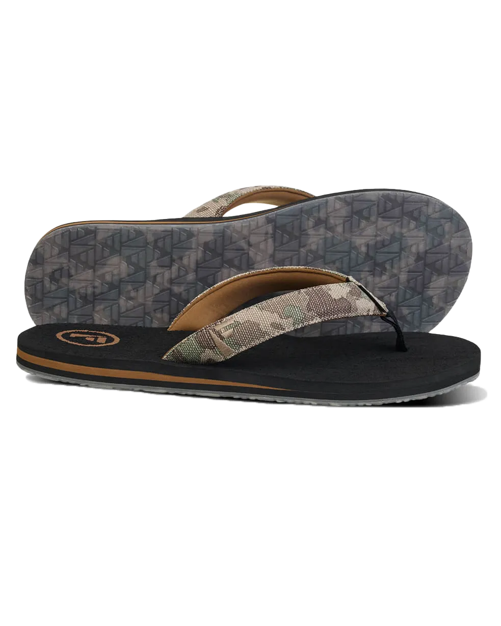 Pampa Artist Series Flip-Flops in Schwarz