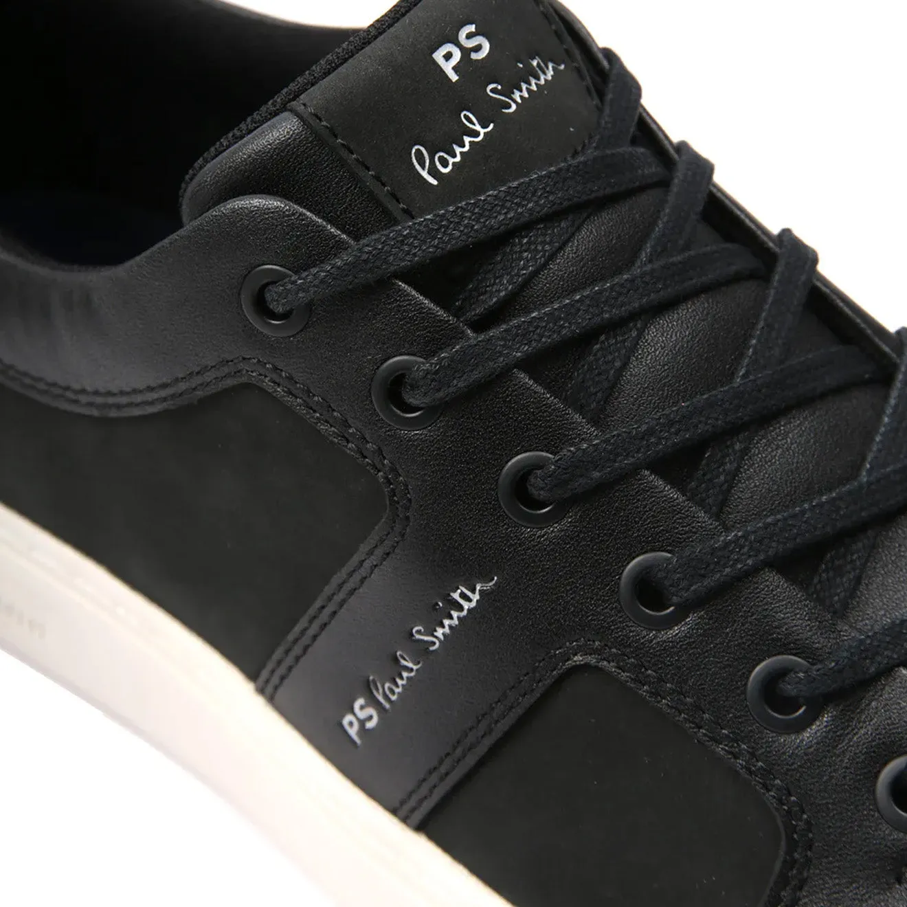 Paul Smith Vanda Turnschuhe Schwarz Nubuk