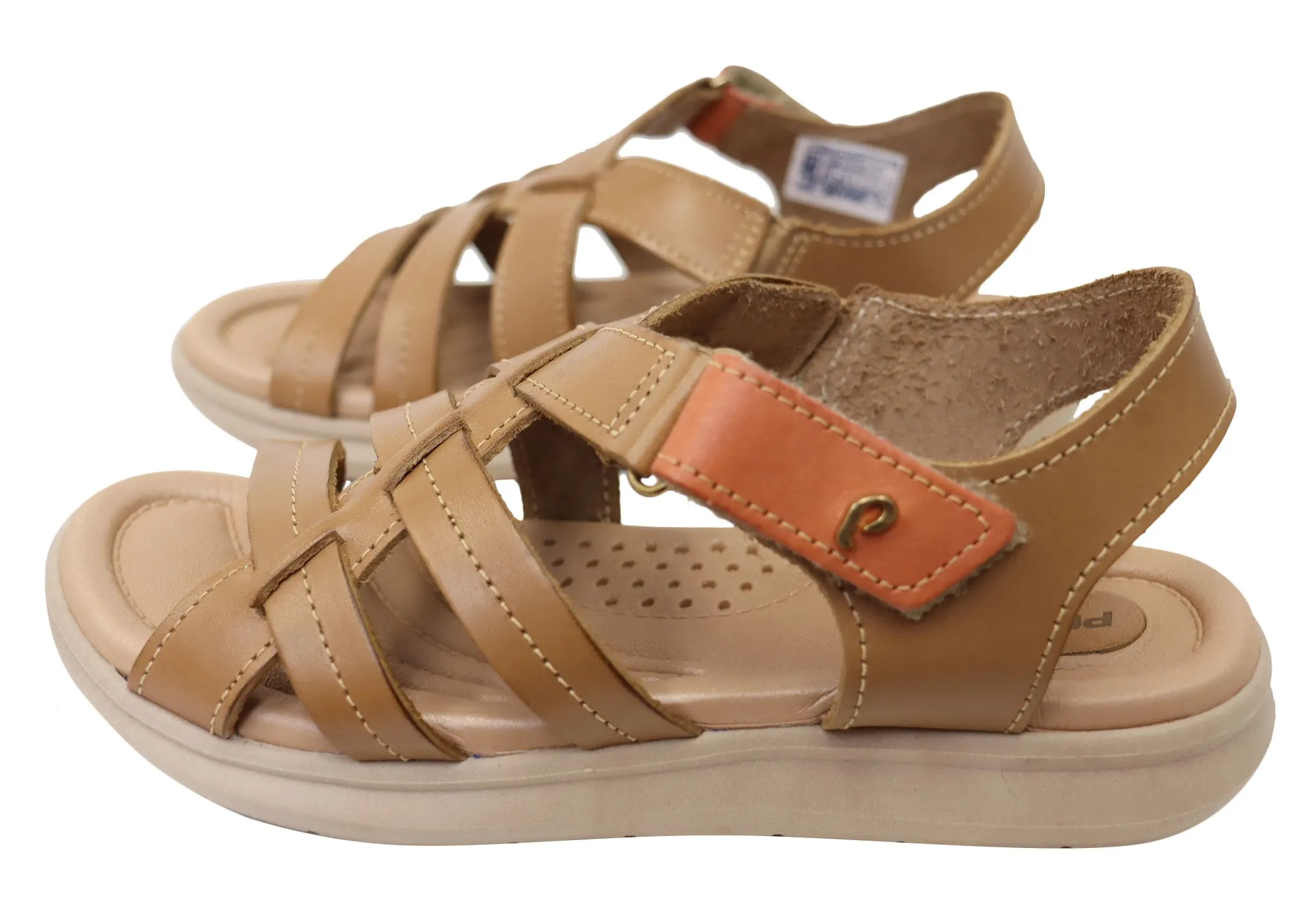 Pegada Gayle Damen Bequeme Ledersandalen Hergestellt In Brasilien Pegada Schuhe
