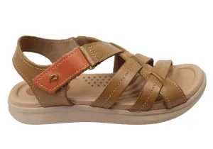 Pegada Gayle Damen Bequeme Ledersandalen Hergestellt In Brasilien Pegada Schuhe