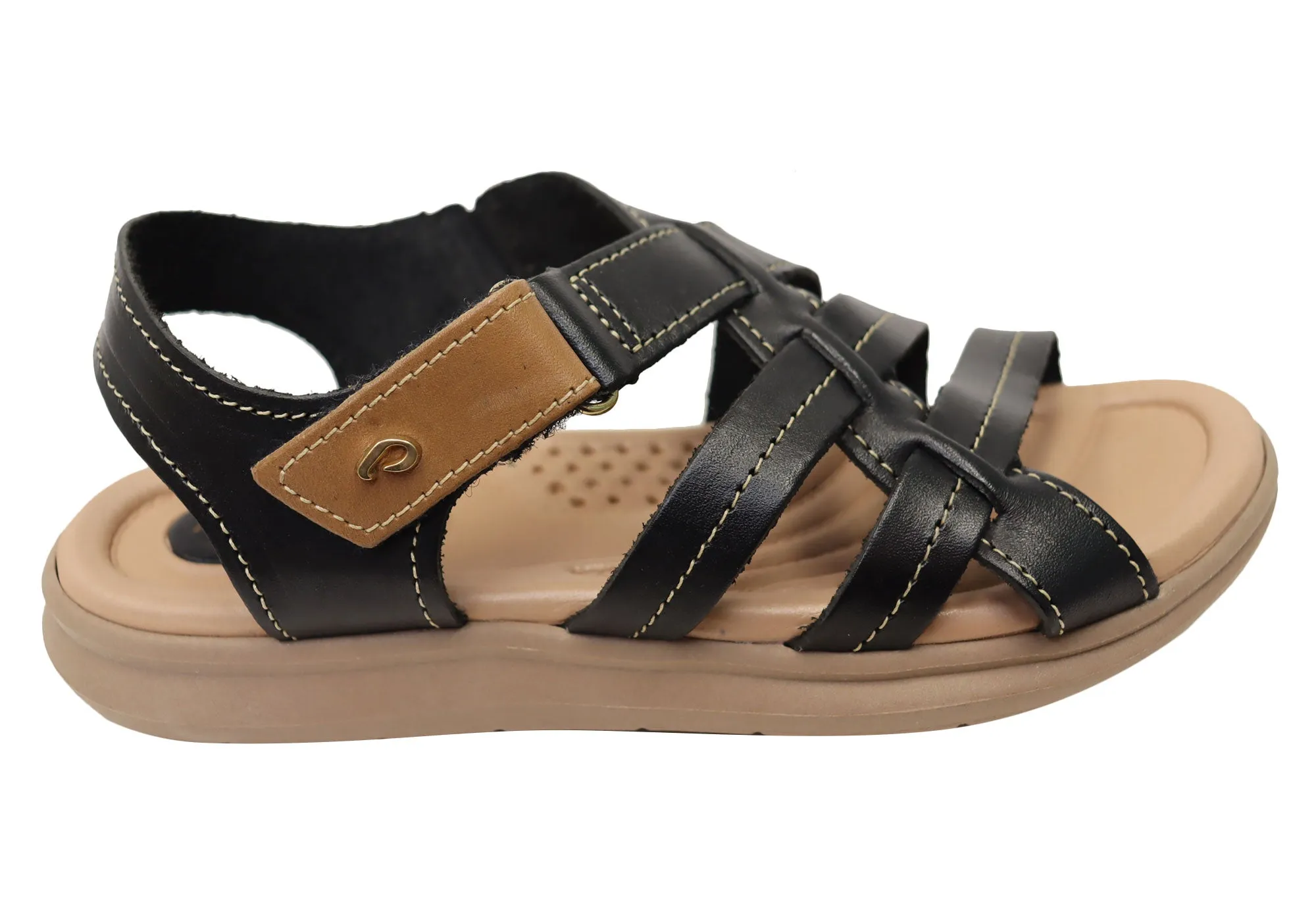 Pegada Gayle Damen Bequeme Ledersandalen Hergestellt In Brasilien Pegada Schuhe