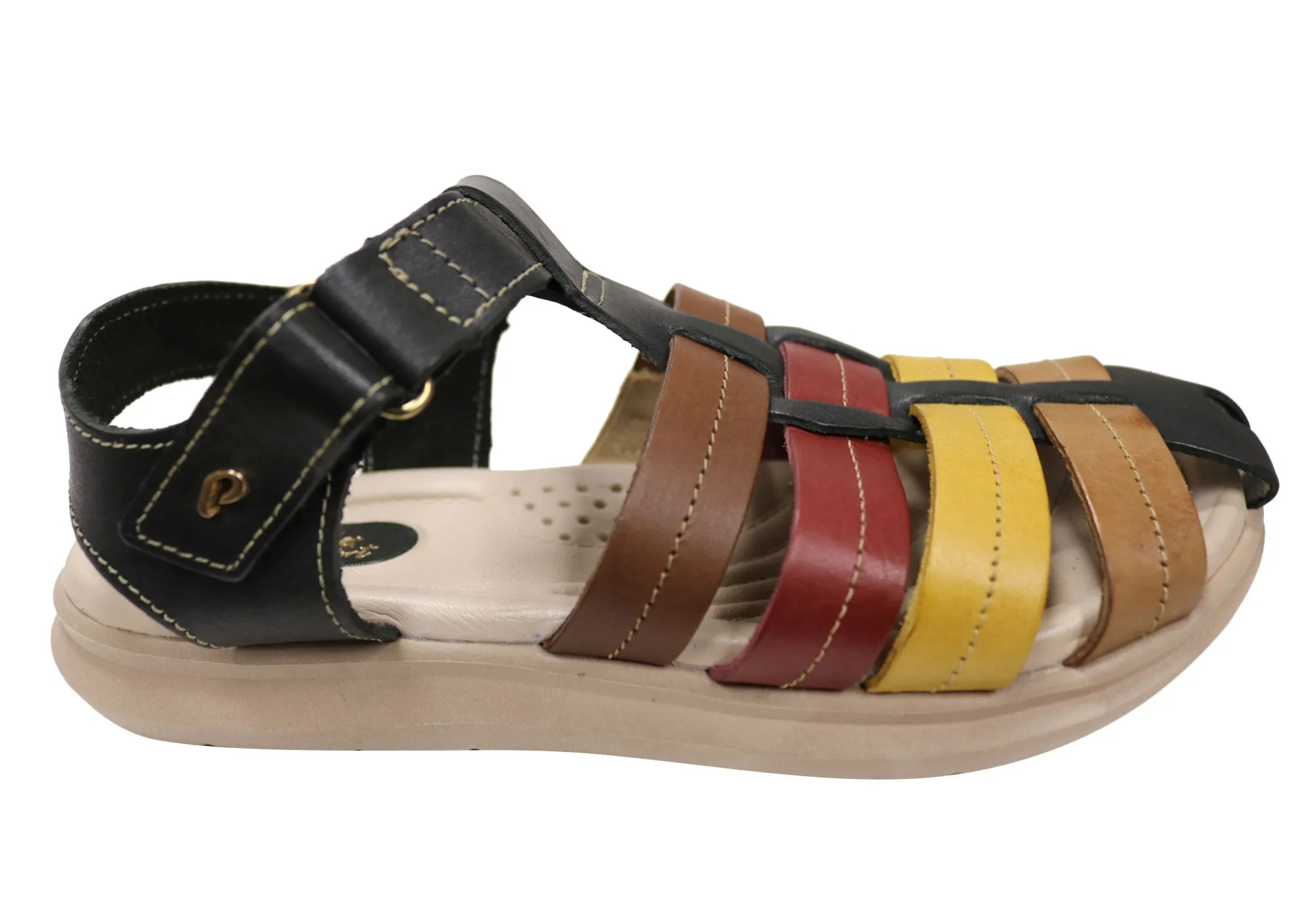 Pegada Nancy Damen Bequeme Ledersandalen Hergestellt In Brasilien Pegada Schuhe