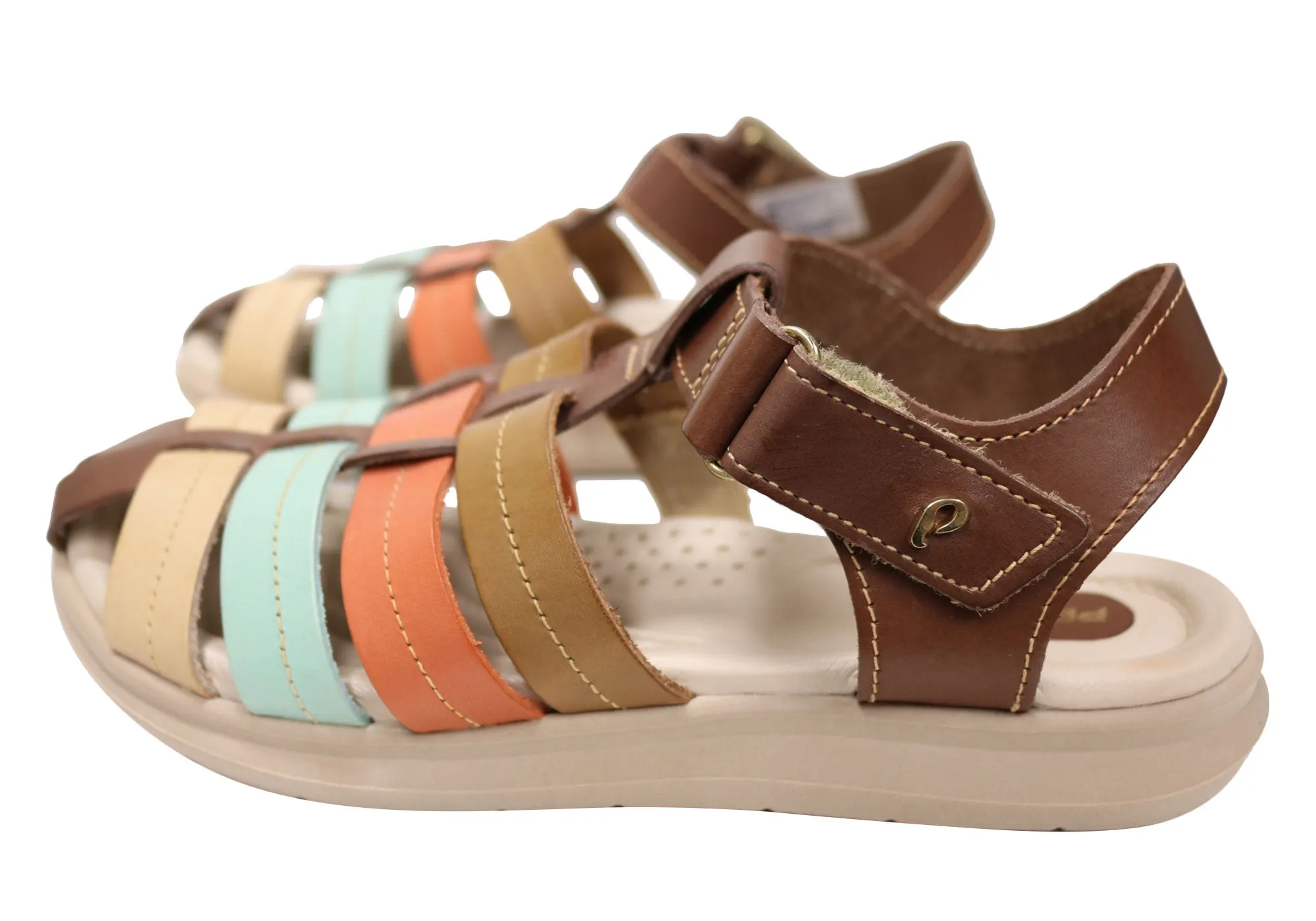 Pegada Nancy Damen Bequeme Ledersandalen Hergestellt In Brasilien Pegada Schuhe