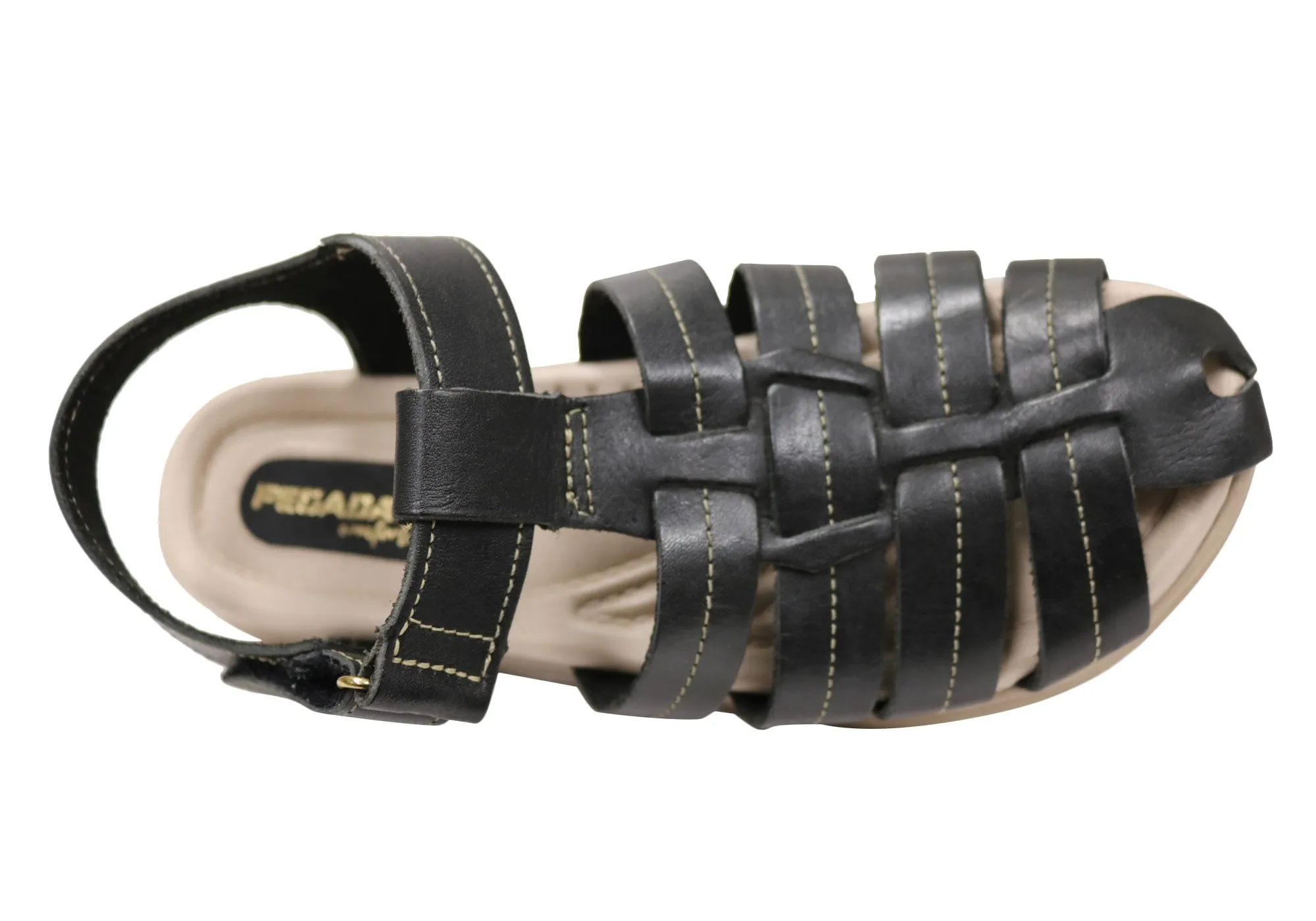 Pegada Nancy Damen Bequeme Ledersandalen Hergestellt In Brasilien Pegada Schuhe