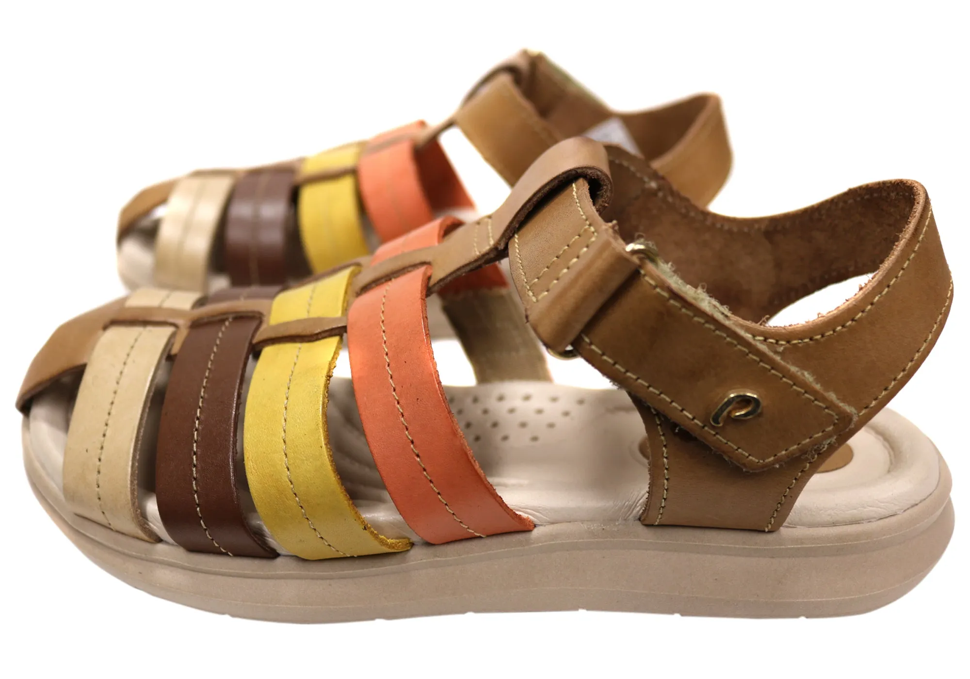 Pegada Nancy Damen Bequeme Ledersandalen Hergestellt In Brasilien Pegada Schuhe