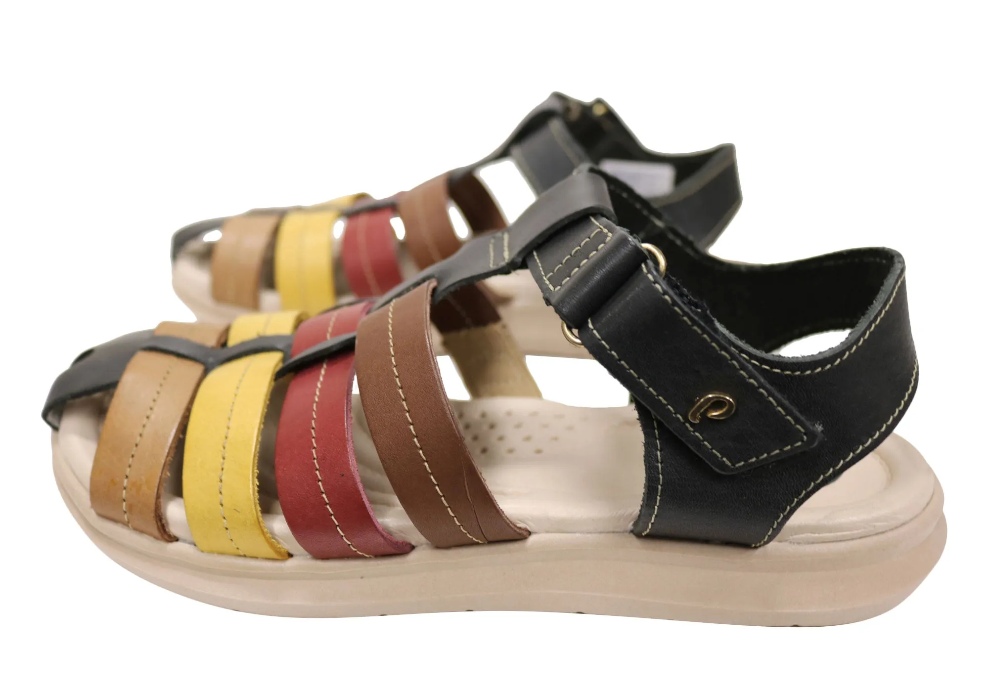 Pegada Nancy Damen Bequeme Ledersandalen Hergestellt In Brasilien Pegada Schuhe