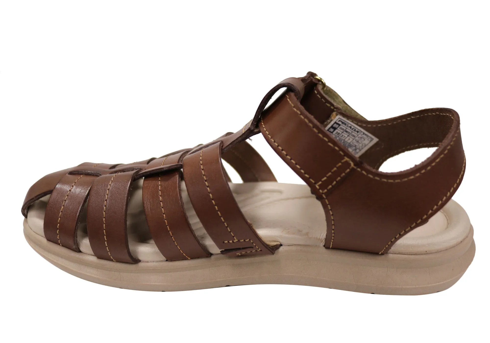 Pegada Nancy Damen Bequeme Ledersandalen Hergestellt In Brasilien Pegada Schuhe