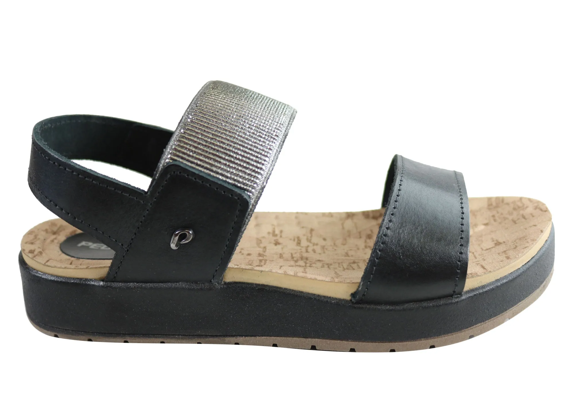 Pegada Rosie Damen Komfort-Gepolsterte Ledersandalen Hergestellt in Brasilien Pegada Schuhe