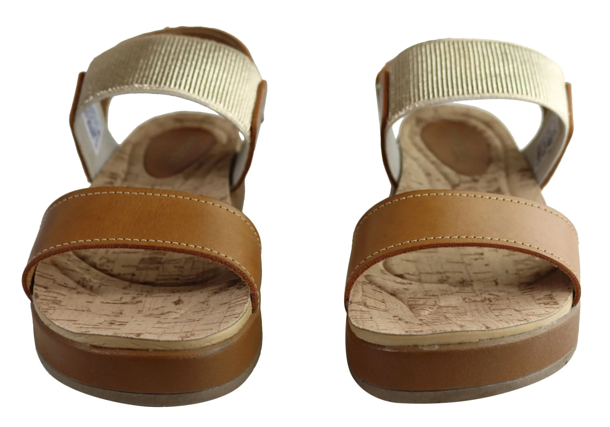 Pegada Rosie Damen Komfort-Gepolsterte Ledersandalen Hergestellt in Brasilien Pegada Schuhe