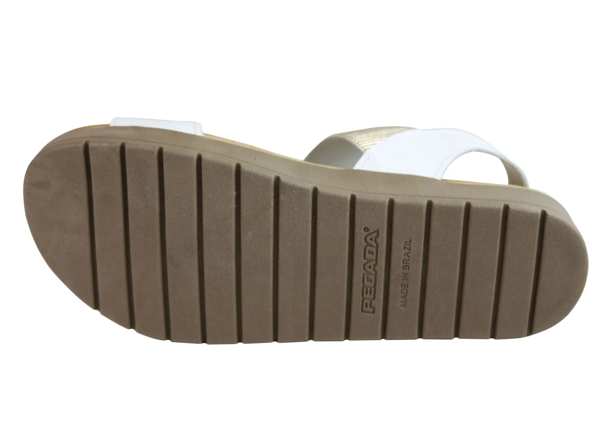 Pegada Rosie Damen Komfort-Gepolsterte Ledersandalen Hergestellt in Brasilien Pegada Schuhe