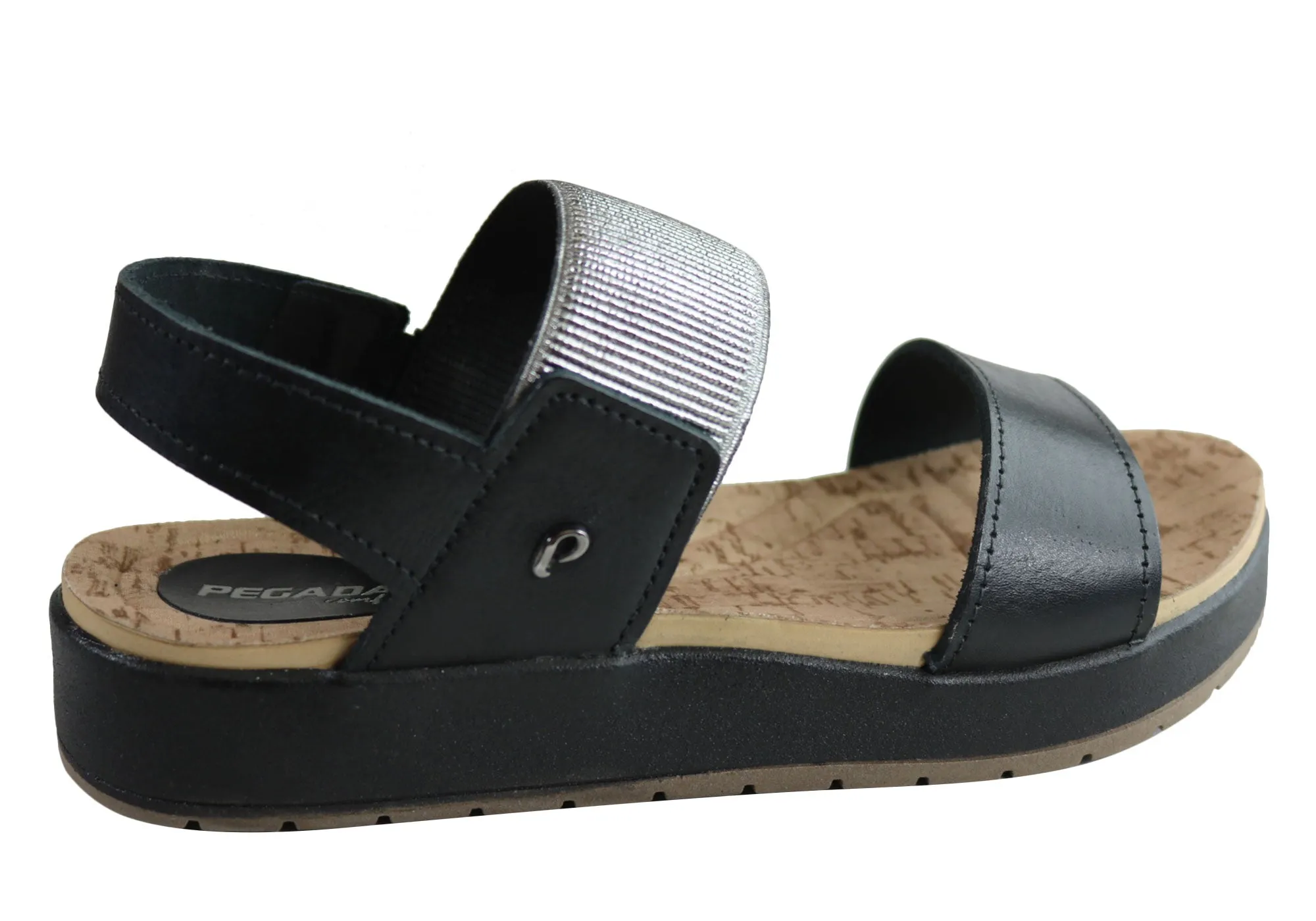 Pegada Rosie Damen Komfort-Gepolsterte Ledersandalen Hergestellt in Brasilien Pegada Schuhe