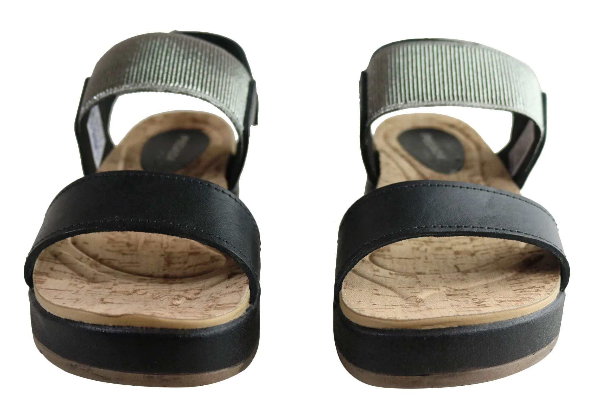 Pegada Rosie Damen Komfort-Gepolsterte Ledersandalen Hergestellt in Brasilien Pegada Schuhe