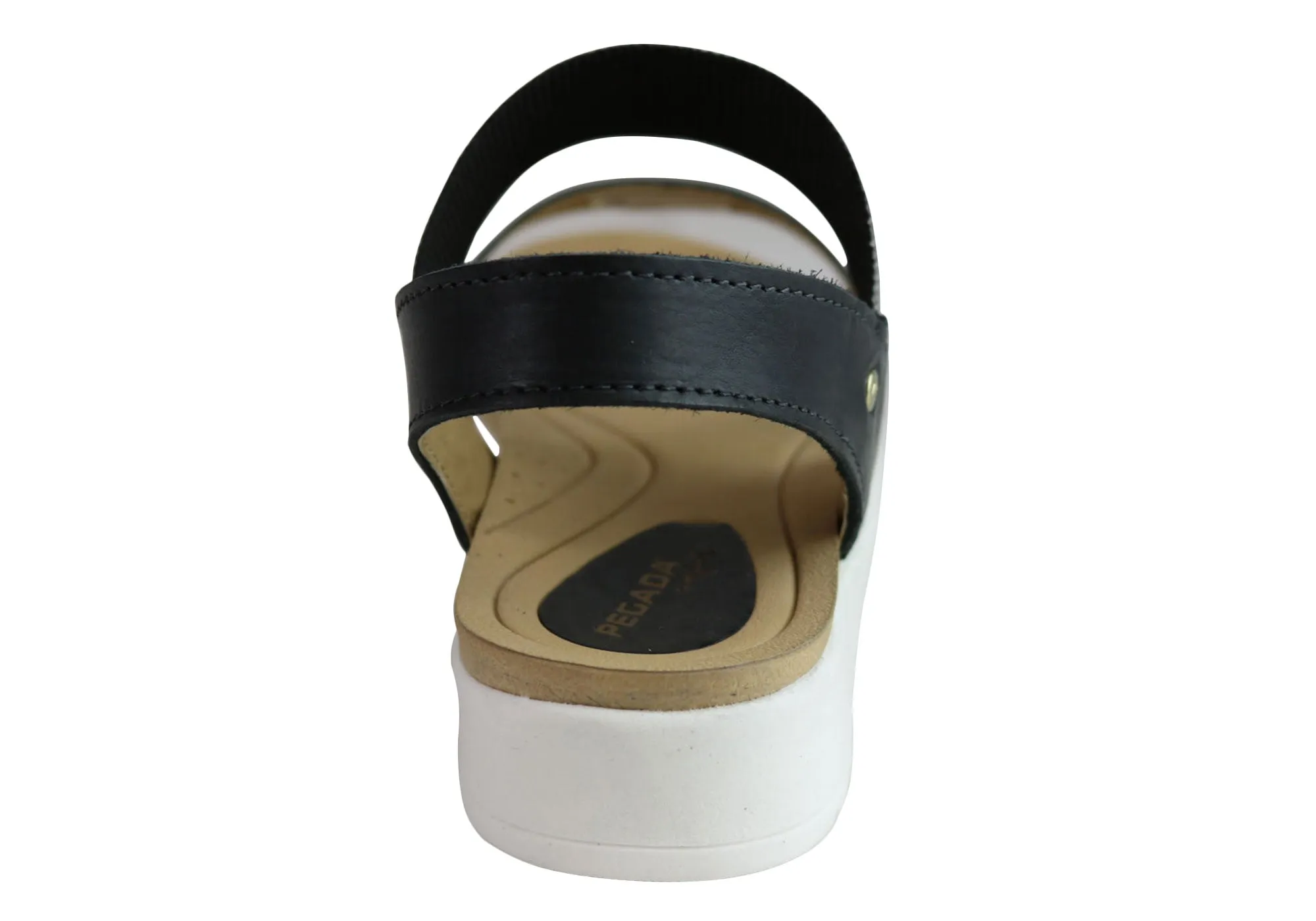 Pegada Rosie Damen Komfort-Gepolsterte Ledersandalen Hergestellt in Brasilien Pegada Schuhe