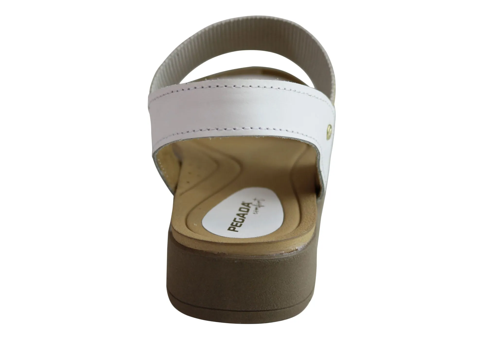 Pegada Rosie Damen Komfort-Gepolsterte Ledersandalen Hergestellt in Brasilien Pegada Schuhe