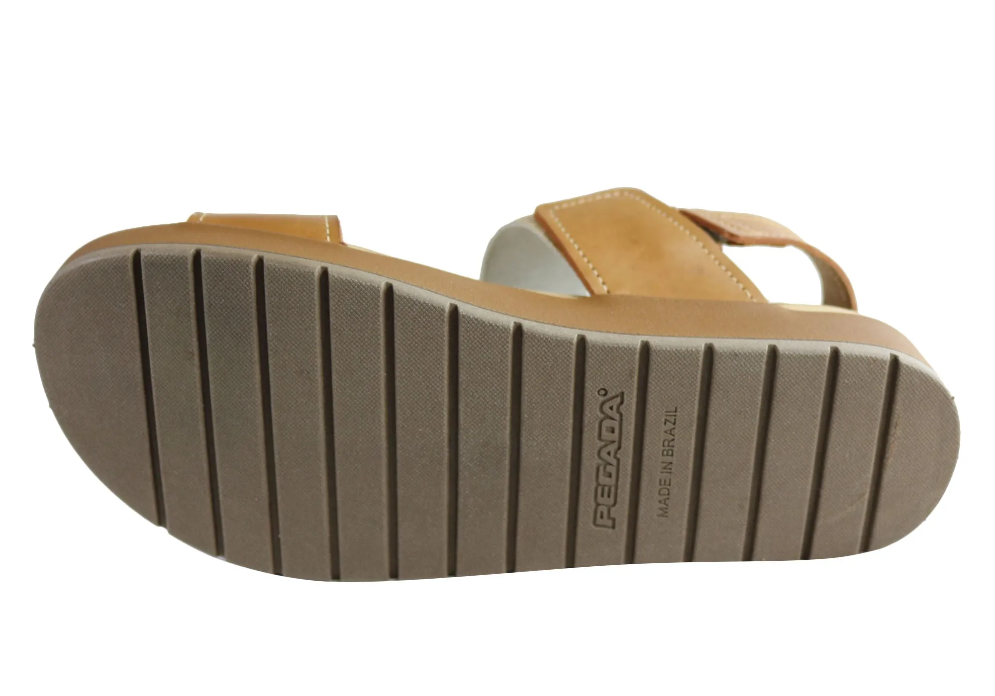 Pegada Rosie Damen Komfort-Gepolsterte Ledersandalen Hergestellt in Brasilien Pegada Schuhe