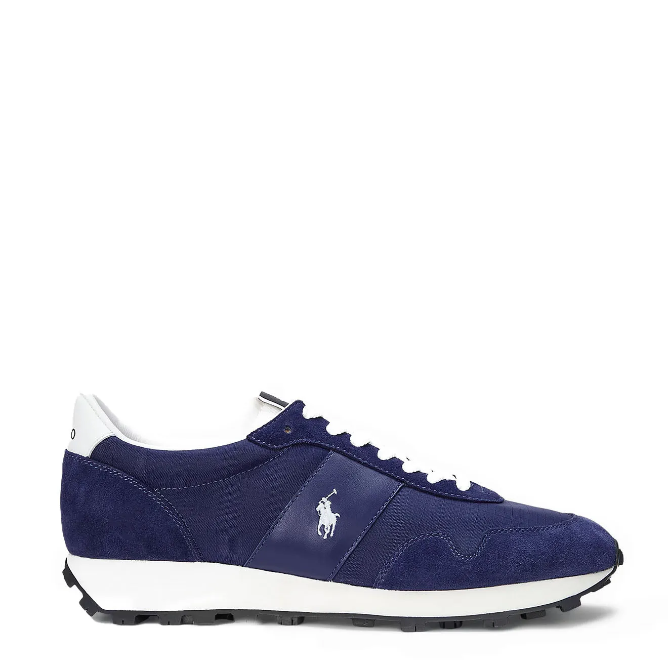 Polo Sport PRL Trail 125 Trainer mit Wildleder-Applikationen Neu Klassisch Marine / Deckwash
