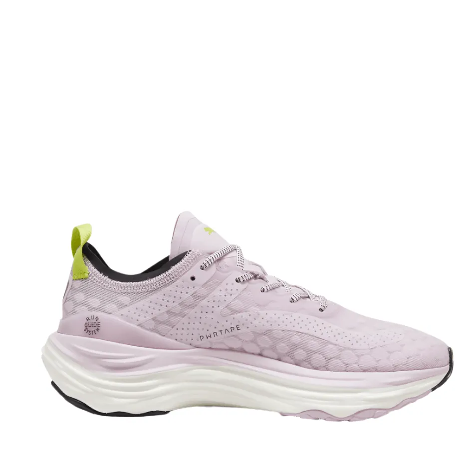 Puma ForeverRun Nitro Damen Laufschuhe in Grau Dunst-Puma Schwarz-Lime Pow SS24