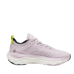 Puma ForeverRun Nitro Damen Laufschuhe in Grau Dunst-Puma Schwarz-Lime Pow SS24