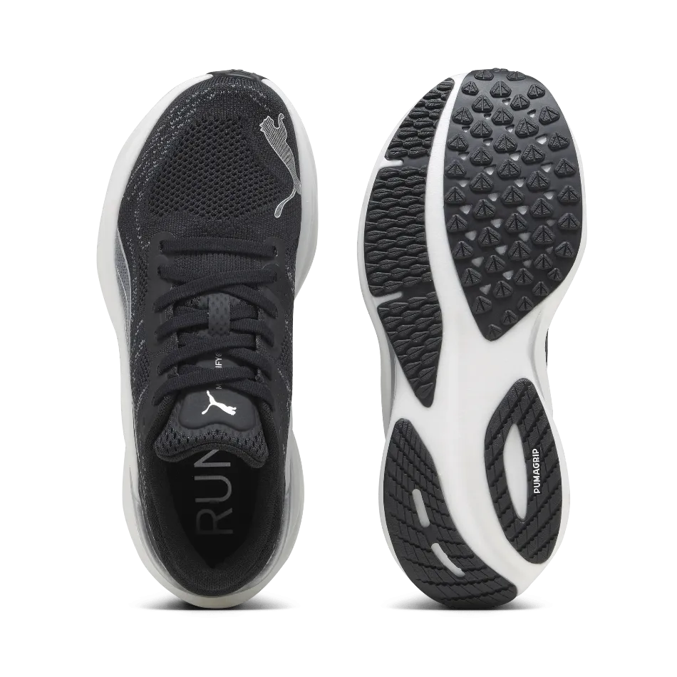 Puma Magnify Nitro 2 Herren-Laufschuhe in PUMA Schwarz/Weiß/Silber AW24