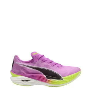 Puma Herren Deviate NITRO Elite 3 Laufschuhe in Reinem Magenta/Gelb Alarm SS25