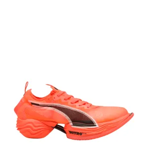 Puma Damen Fast-R NITRO Elite 2 Laufschuhe in Leuchtendrot/Puma Weiß SS25