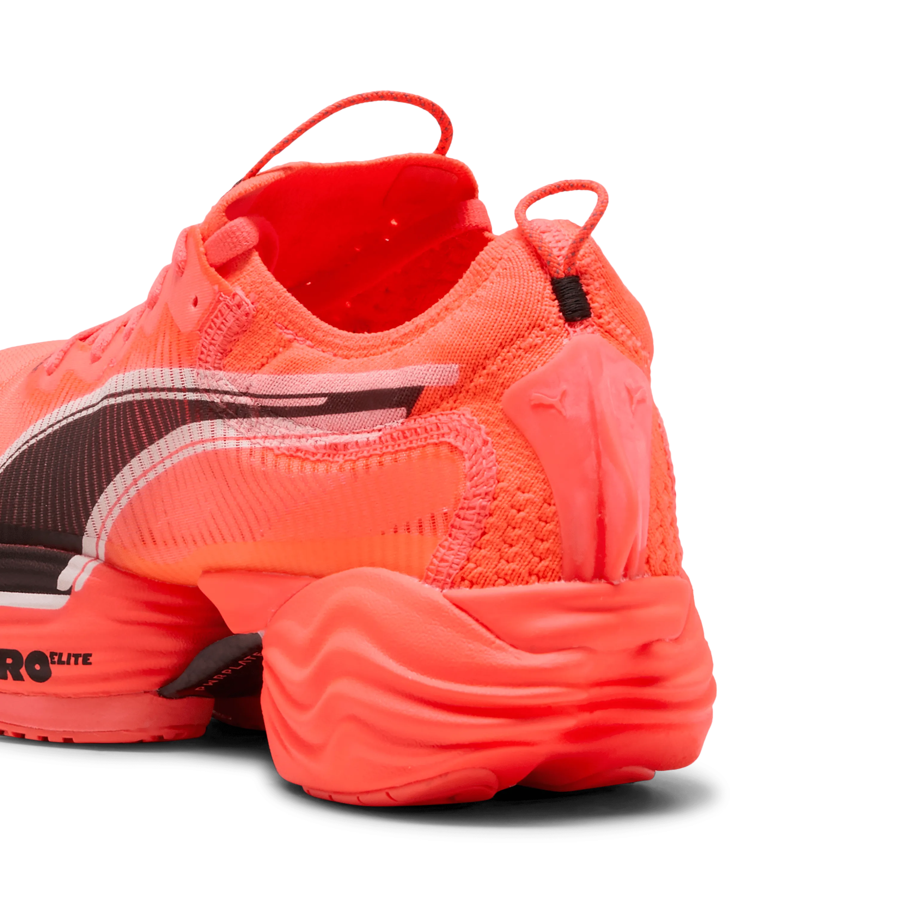 Puma Damen Fast-R NITRO Elite 2 Laufschuhe in Leuchtendrot/Puma Weiß SS25