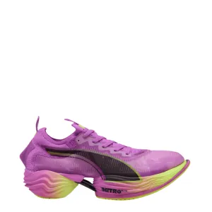 Puma Damen Fast-R NITRO Elite 2 Laufschuhe in Reines Magenta/Gelbe Warnung SS25