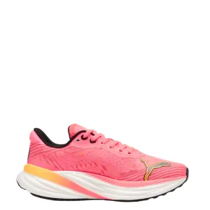 Puma Damen Magnify NITRO 2 Tech - Sonnenstrom-Sonnenuntergangsglühen-PUMA Weiß - AW24