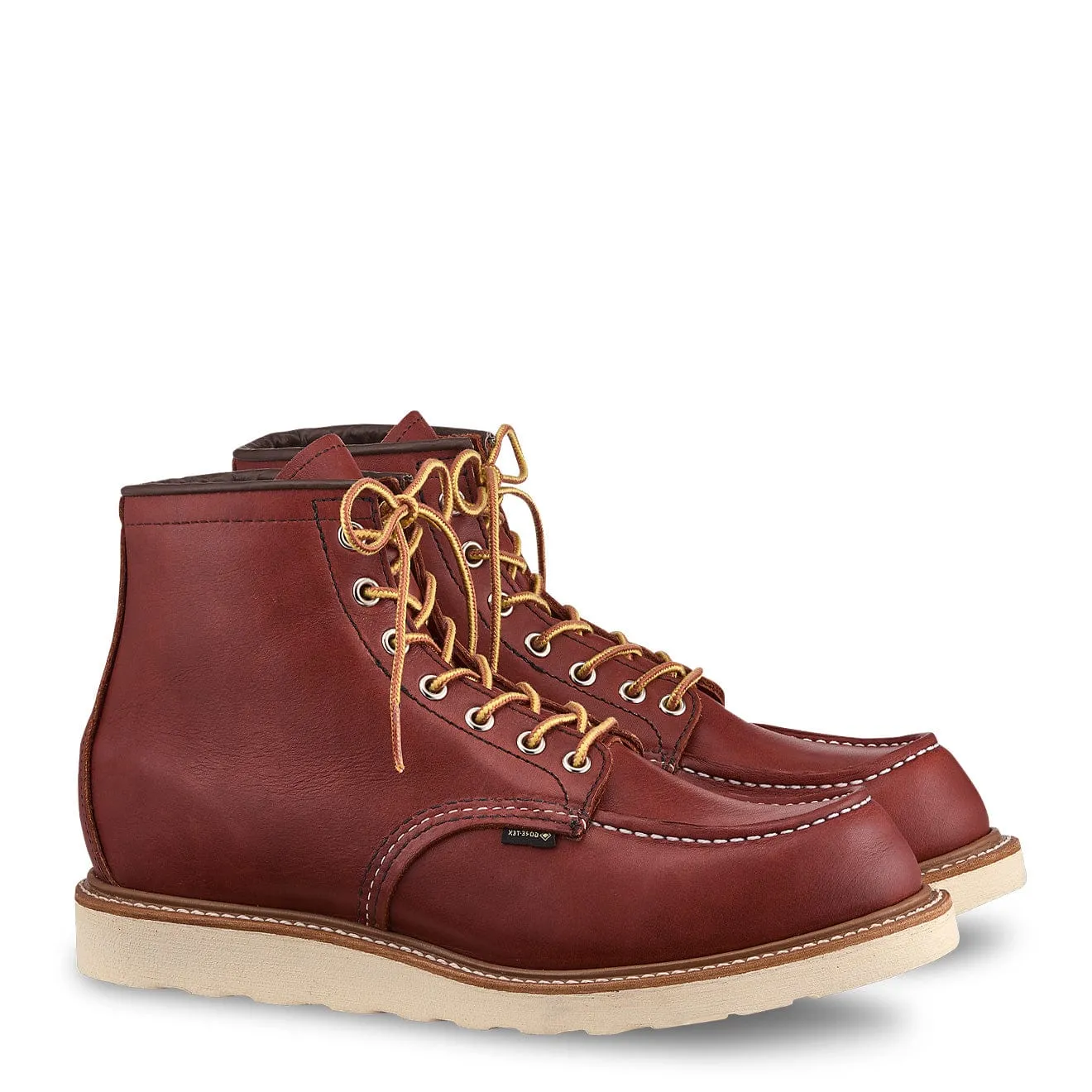 Red Wing 6-Zoll Classic Moc Gore-Tex Stiefel Rostrot Taos