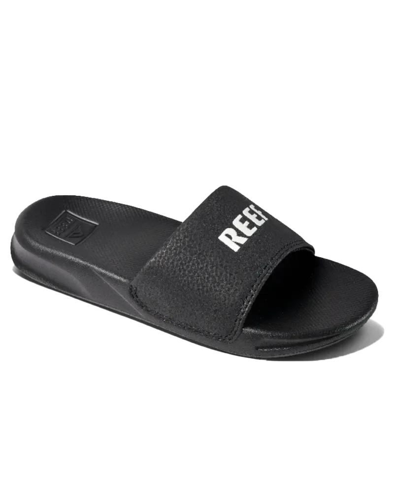 Reef Schuhe Jungen One Sliders in Schwarz & Weiß