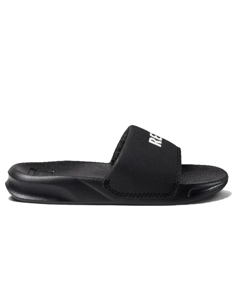 Reef Schuhe Jungen One Sliders in Schwarz & Weiß