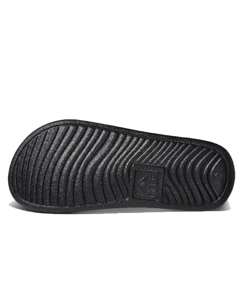 Reef Schuhe Jungen One Sliders in Schwarz & Weiß